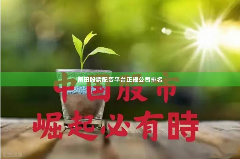 莆田股票配资平台正规公司排名